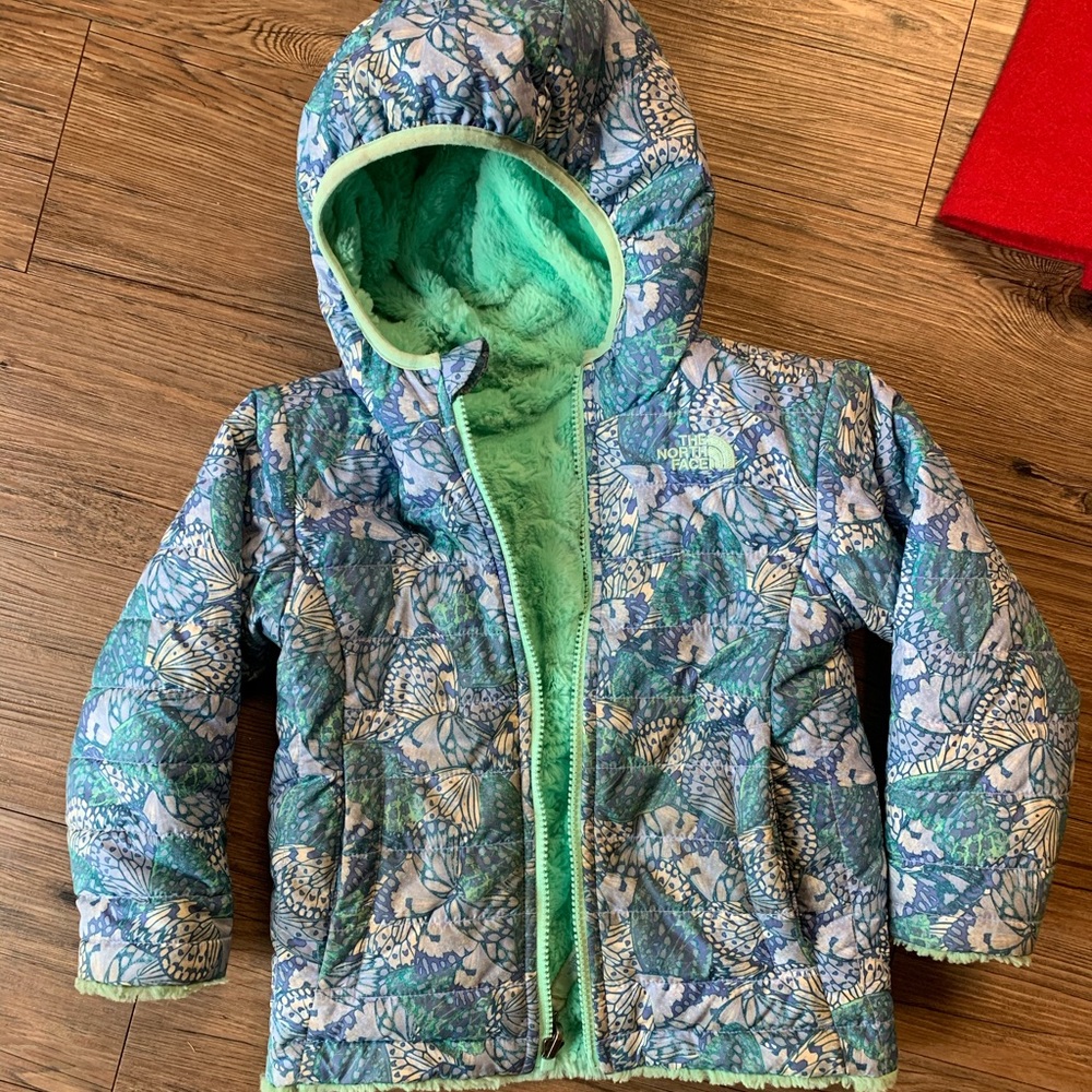 North Face girls coat 3t